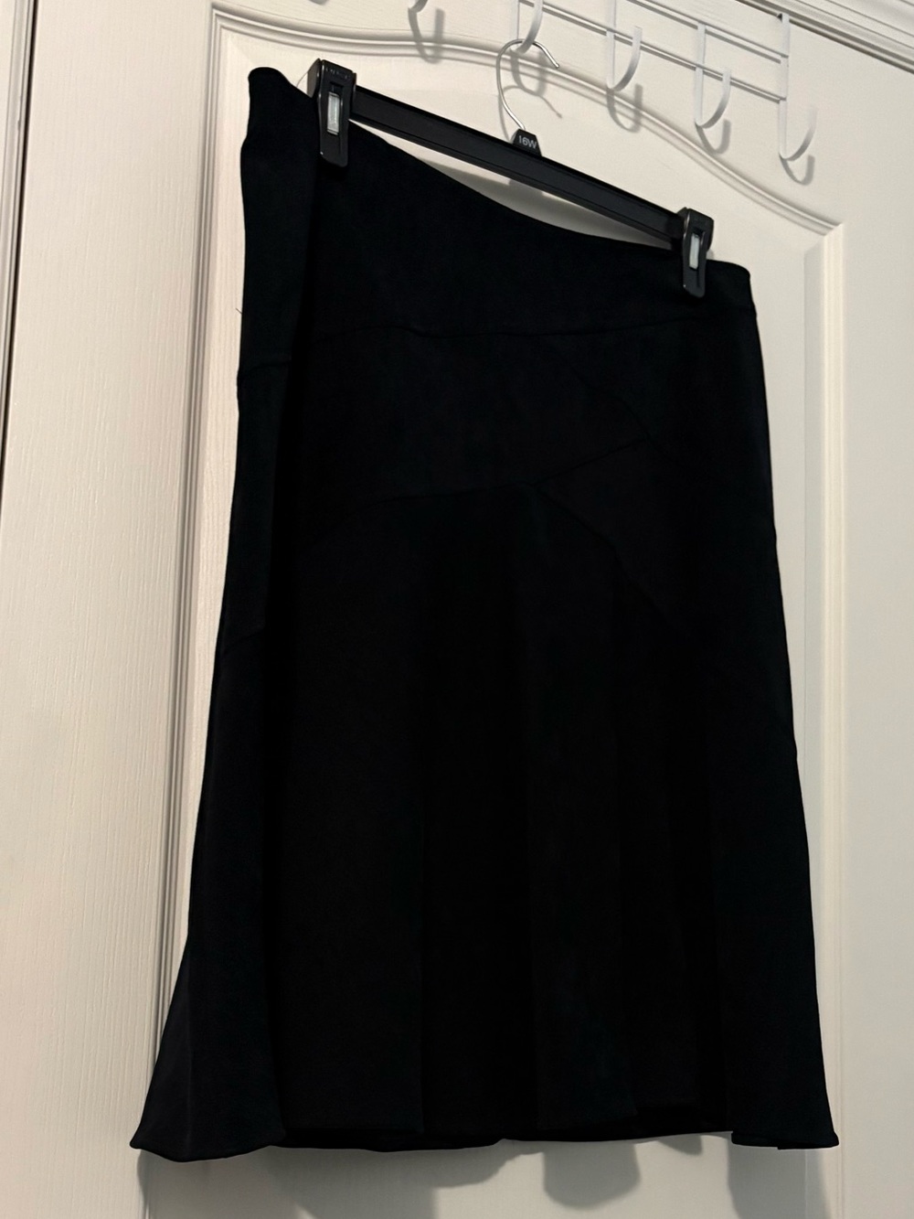 Marianne Black A-Line Midi Skirt